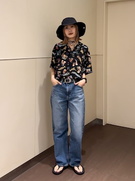 motomiさん（レディース・163cm）の夏コーディネート