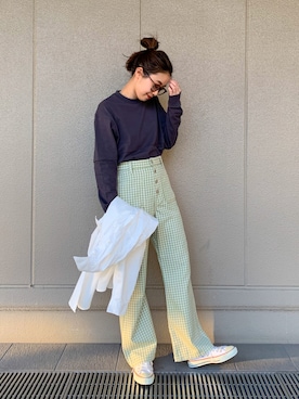 motomiさん(レディース・163cm)の春コーディネート