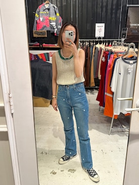 「アツいコーデ全部見せ」｜motomiさん（レディース・163cm）の夏コーディネート