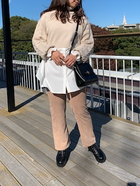 やまちろさん(レディース・160cm)の秋コーディネート