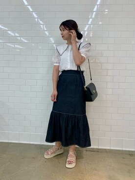 やまちろさん(レディース・160cm)の夏コーディネート