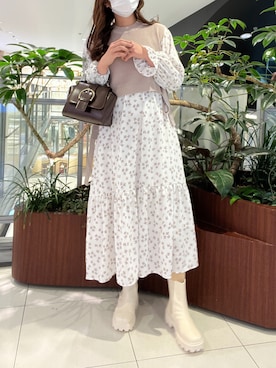 やまちろさん（レディース・160cm）の冬コーディネート