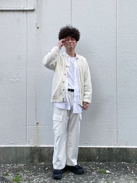「Adoon plain（アドーンプレーン）のアイテム（パンツ）」を使った、むらた  ひびきさん（メンズ・170cm・20代）の冬コーディネート