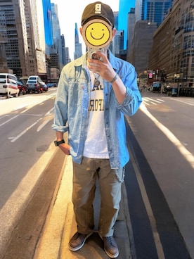 「Danner（ダナー）のアイテム」を使った、ロスジェネ世代🕺さん（メンズ・170cm）の春コーディネート