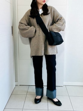 「秋」｜「アイテム（バレエシューズ）」を使った、❁⃘asa❁⃘さん（レディース・150cm）の秋コーディネート