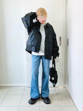 「Re:EDIT（リエディ）のアイテム」を使った、❁⃘asa❁⃘さん（レディース・150cm）の冬コーディネート