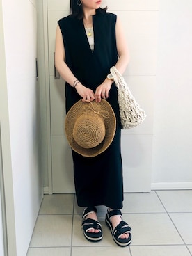 「T・S・L（ティーエスエル）のアイテム」を使った、❁⃘asa❁⃘さん（レディース・150cm）の夏コーディネート