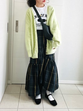 「SVEC（シュベック）のアイテム（シューズ）」を使った、❁⃘asa❁⃘さん（レディース・150cm）の冬コーディネート