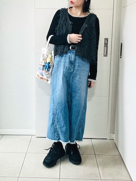 「LACOSTE（ラコステ）のアイテム」を使った、❁⃘asa❁⃘さん（レディース・150cm）の春コーディネート