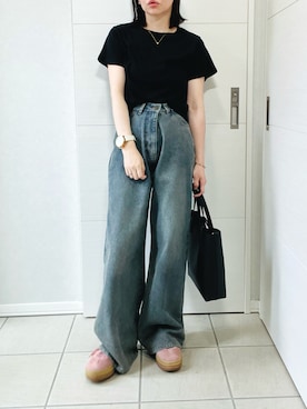 「アイテム（バッグ）」を使った、❁⃘asa❁⃘さん（レディース・150cm）の夏コーディネート