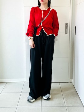 「tiptop（ティップトップ）のアイテム（パンツ）」を使った、❁⃘asa❁⃘さん（レディース・150cm）の春コーディネート