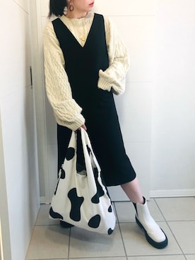 「URBAN RESEARCH ROSSO」｜「アイテム（その他）」を使った、❁⃘asa❁⃘さん（レディース・150cm）の秋コーディネート