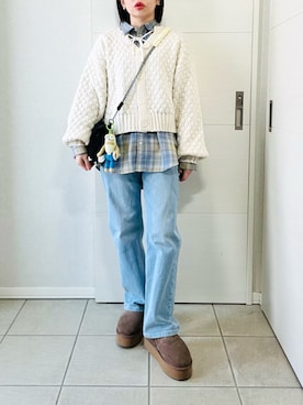 ❁⃘asa❁⃘さん（レディース・150cm）の冬コーディネート