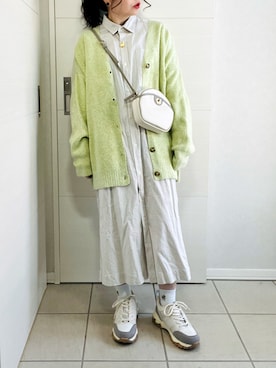「WC（ダブル シー）のアイテム（レッグウェア）」を使った、❁⃘asa❁⃘さん（レディース・150cm）の冬コーディネート