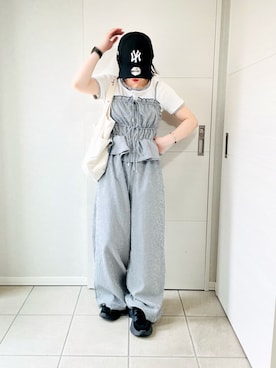 「tipコーデ」｜❁⃘asa❁⃘さん（レディース・150cm）の夏コーディネート