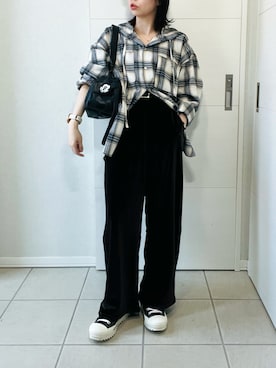 「アイテム（ハンドバッグ）」を使った、❁⃘asa❁⃘さん（レディース・150cm）の夏コーディネート