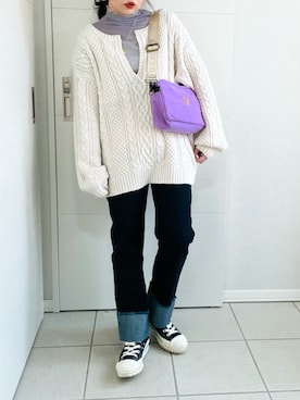 ❁⃘asa❁⃘さん（レディース・150cm）の冬コーディネート