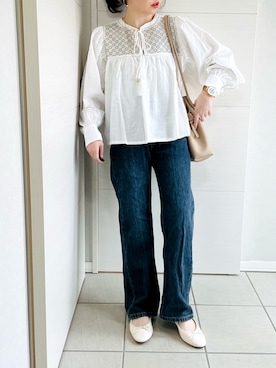 ❁⃘asa❁⃘さん（レディース・150cm）の春コーディネート