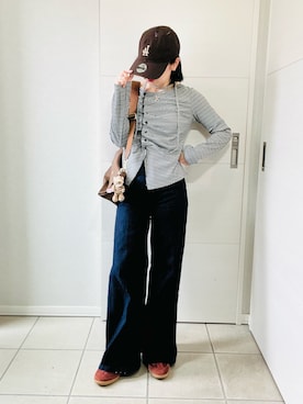 「tiptop（ティップトップ）のアイテム」を使った、❁⃘asa❁⃘さん（レディース・150cm）の秋コーディネート