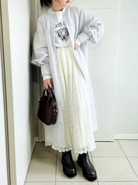 ❁⃘asa❁⃘さん（レディース・150cm）の春コーディネート