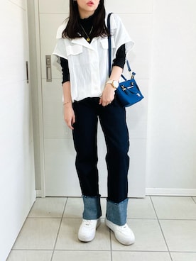 「AS KNOW AS plus（アズノゥアズプラス）のアイテム（スニーカー）」を使った、❁⃘asa❁⃘さん（レディース・150cm）の夏コーディネート