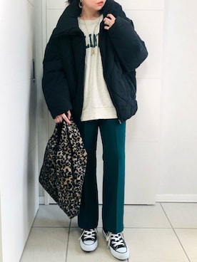 ダイヤキルティングブルゾン のレディース人気ファッションコーディネート Wear