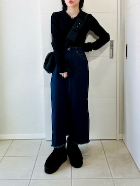 「EMU Australia（エミューオーストラリア）のアイテム」を使った、❁⃘asa❁⃘さん（レディース・150cm）の冬コーディネート