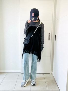 「FREE'S MART（フリーズマート）のアイテム」を使った、❁⃘asa❁⃘さん（レディース・150cm）の春コーディネート