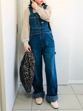 「Lee」｜❁⃘asa❁⃘さん（レディース・150cm）の秋コーディネート