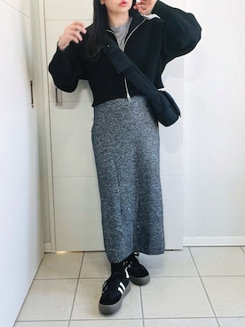 「CLEA（クレア）のアイテム（スニーカー）」を使った、❁⃘asa❁⃘さん（レディース・150cm）の春コーディネート