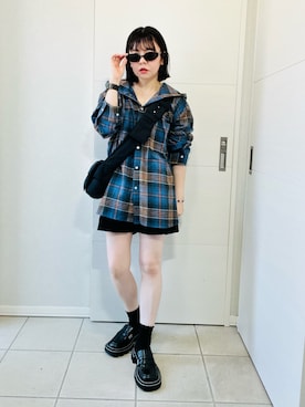 「tiptop（ティップトップ）のアイテム」を使った、❁⃘asa❁⃘さん（レディース・150cm）の秋コーディネート