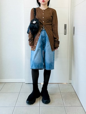 「アイテム（その他）」を使った、❁⃘asa❁⃘さん（レディース・150cm）の冬コーディネート