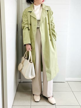 「LAC-VERT（ラック・ヴェール）のアイテム」を使った、❁⃘asa❁⃘さん（レディース・150cm）の冬コーディネート