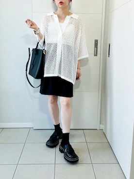 「CHARLES & KEITH（チャールズ & キース）のアイテム」を使った、❁⃘asa❁⃘さん（レディース・150cm）の夏コーディネート