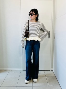 「LARUTA（ラルータ）のアイテム」を使った、❁⃘asa❁⃘さん（レディース・150cm）の秋コーディネート