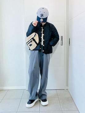 「アイテム（ダウンジャケット/コート）」を使った、❁⃘asa❁⃘さん（レディース・150cm）の秋コーディネート