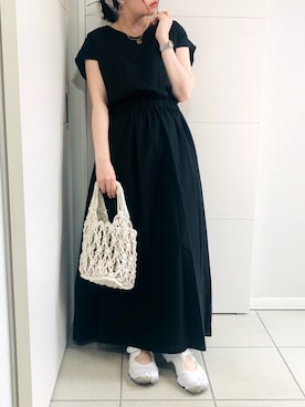 「T・S・L（ティーエスエル）のアイテム」を使った、❁⃘asa❁⃘さん（レディース・150cm）の夏コーディネート