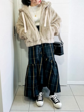 ❁⃘asa❁⃘さん（レディース・150cm）の冬コーディネート