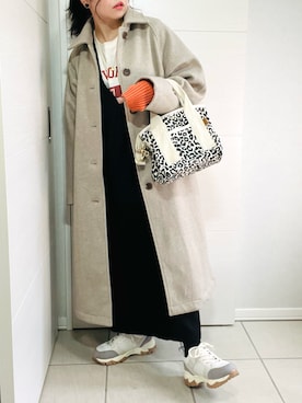 「ANGIE（アンジー）のアイテム（ジャンパースカート）」を使った、❁⃘asa❁⃘さん（レディース・150cm）の秋コーディネート