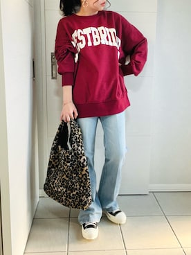 「cbクレストブリッジ」｜「アイテム（その他）」を使った、❁⃘asa❁⃘さん（レディース・150cm）の秋コーディネート
