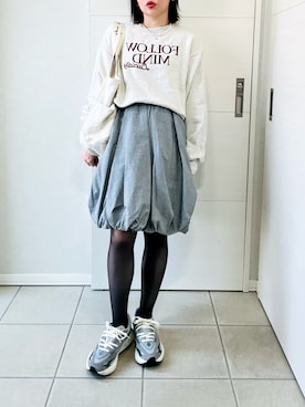 「agnes b.（アニエスベー）のアイテム」を使った、❁⃘asa❁⃘さん（レディース・150cm）の春コーディネート