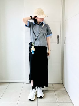 「VARZAR（バザール）のアイテム」を使った、❁⃘asa❁⃘さん（レディース・150cm）の夏コーディネート