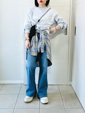 「Re:EDIT（リエディ）のアイテム」を使った、❁⃘asa❁⃘さん（レディース・150cm）の春コーディネート