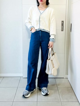 「FREE'S MART（フリーズマート）のアイテム（パンツ）」を使った、❁⃘asa❁⃘さん（レディース・150cm）の春コーディネート