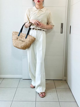 「アイテム（バッグ）」を使った、❁⃘asa❁⃘さん（レディース・150cm）の夏コーディネート