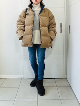 「アイテム（ブーツ）」を使った、❁⃘asa❁⃘さん（レディース・150cm）の秋コーディネート