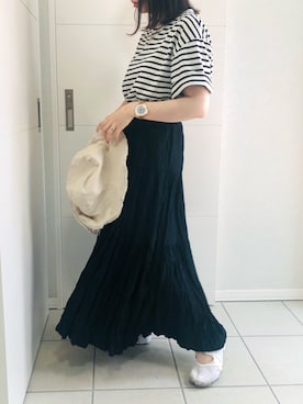 「T・S・L（ティーエスエル）のアイテム」を使った、❁⃘asa❁⃘さん（レディース・150cm）の夏コーディネート