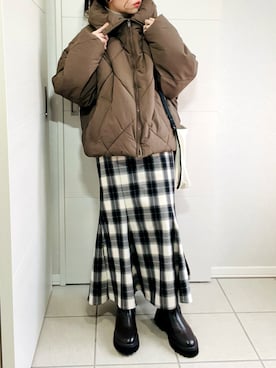 「アウターコーデ」｜「アイテム（その他）」を使った、❁⃘asa❁⃘さん（レディース・150cm）の冬コーディネート