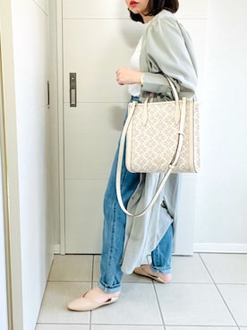 「SUGAR BISKET（シュガービスケット）のアイテム（ワンピース/ドレス）」を使った、❁⃘asa❁⃘さん（レディース・150cm）の春コーディネート