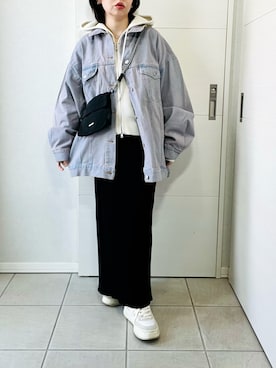 「tiptop（ティップトップ）のアイテム」を使った、❁⃘asa❁⃘さん（レディース・150cm）の冬コーディネート